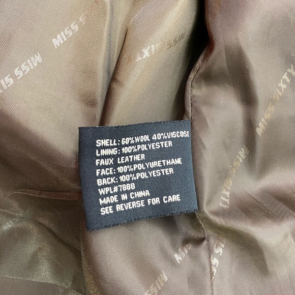 Double Breated Military Peacoat - Picture 6 of 7